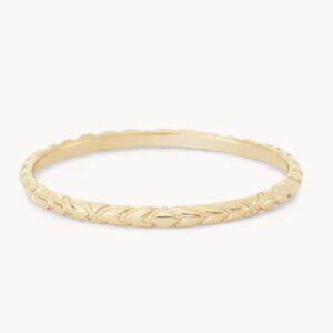 Bluboho Revival Stacking Ring 14k Size 6